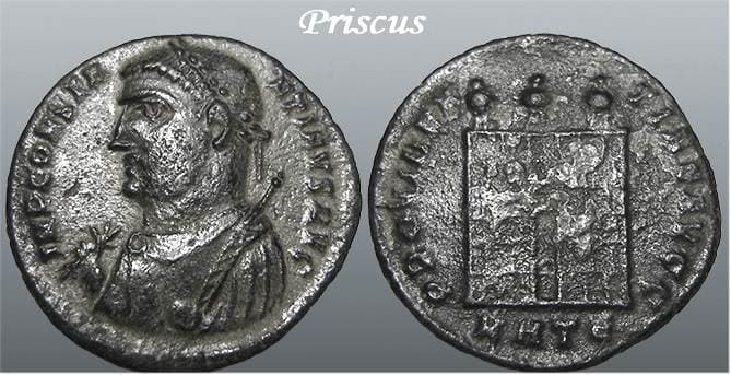 Heraclea RIC VII 16,E Constantine AE Follis