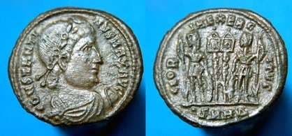 Heraclea RIC VII 116, A Constantine AE follis