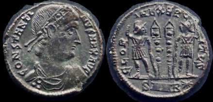 Heraclea RIC VII 136 Constantine I AE follis