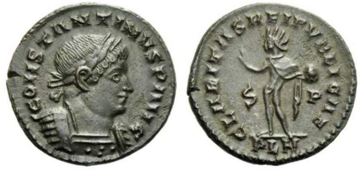 London RIC VII 102 Constantine I AE Follis