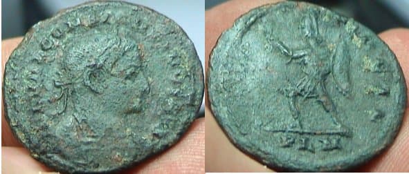 London RIC VI 94 Constantine AE Follis