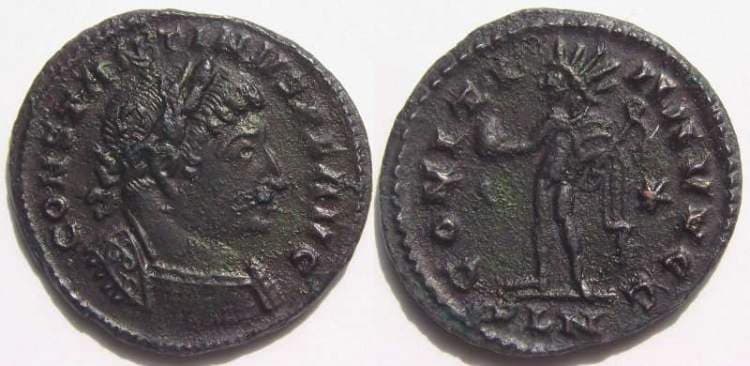 London RIC VI 146a Constantine AE follis