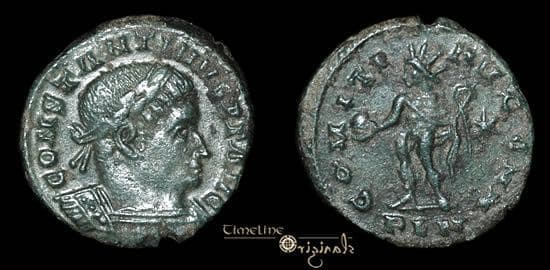 London RIC VI 212 Constantine I AE Follis, 4