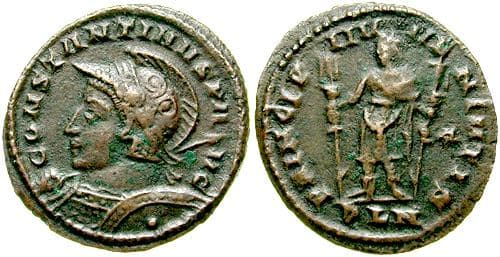 London RIC VI 220 Constantine AE Follis