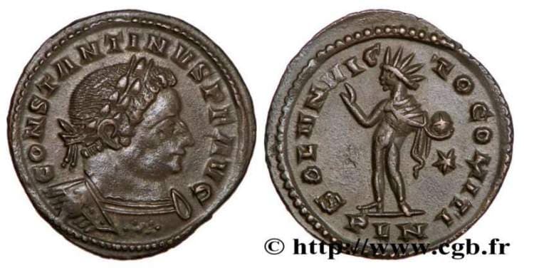 London RIC VI 234 Constantine I AE Follis