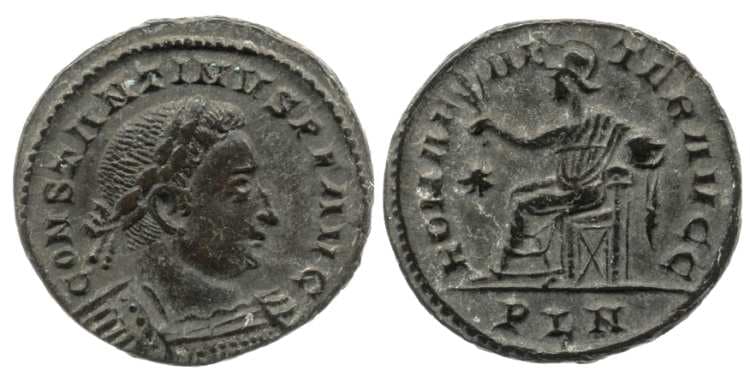 London RIC VI 269 Constantine I, AE follis of London
