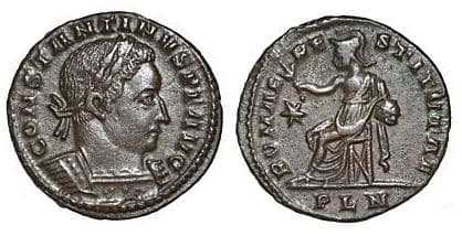 London RIC VI 272 Constantine AE Follis