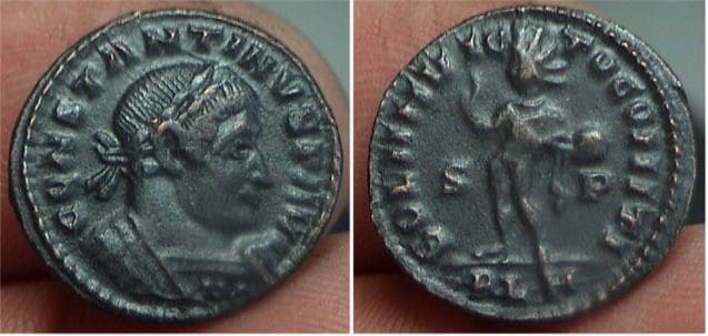 London RIC VII 111 Constantine I AE Follis