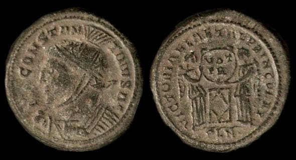 London RIC VII 159, 2a Constantine I AE Follis