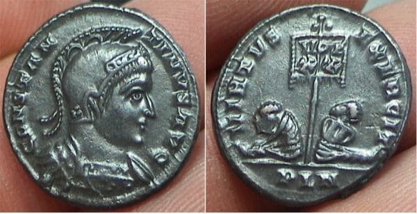 London RIC VII 191 Constantine AE follis