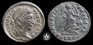 London RIC VII 289 Constantine I AE follis Follis
