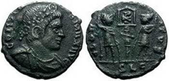 Lyons RIC VIII 7 Constantine I, Lyons, AE follis