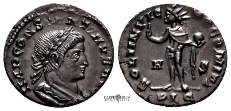 Lyons RIC VII 51, P Constantine I, AE follis