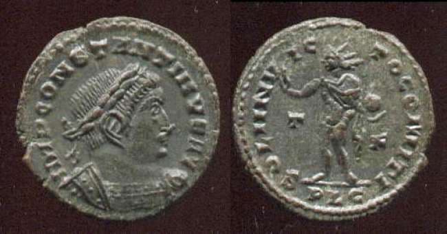 Lyons RIC VII 20 Constantine AE Follis
