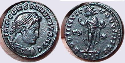 Lyons RIC VII 34 Constantine AE follis