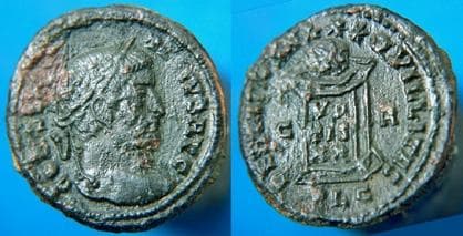 Lyons RIC VII 153 Constantine AE follis