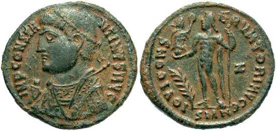 Nicomedia RIC VII 23 Constantine I AE Follis