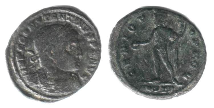 Ostia RIC VI 74 Constantine AE follis
