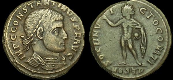 Ostia RIC VI 83 Constantine AE follis