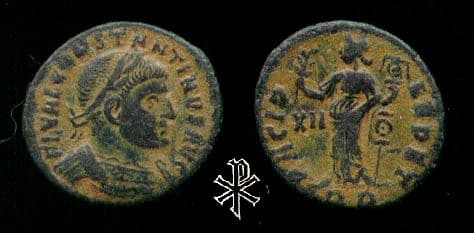 Rome RIC VI 356 Constantine I AE Half Follis