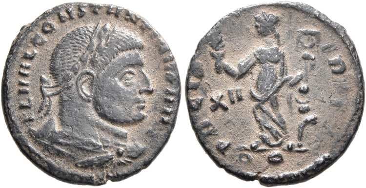 Rome RIC VI 358, P Constantine I AE Half Follis