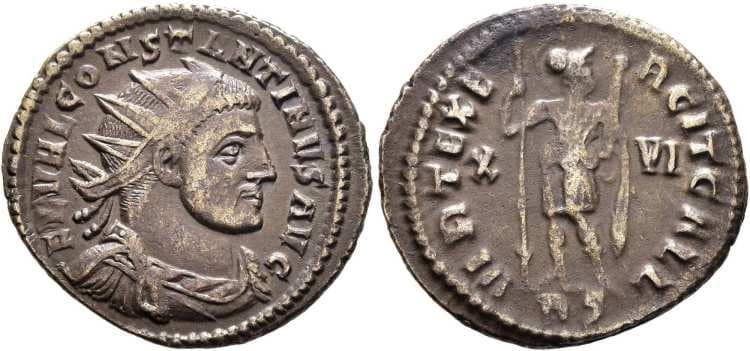 Rome RIC VI 359, S Constantine I, AE folles