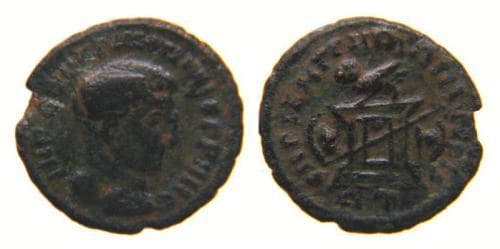 Rome RIC VII 16 Constantine AE quarter follis