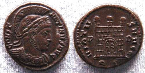 Rome RIC VII 176, P Constantine I AE Follis
