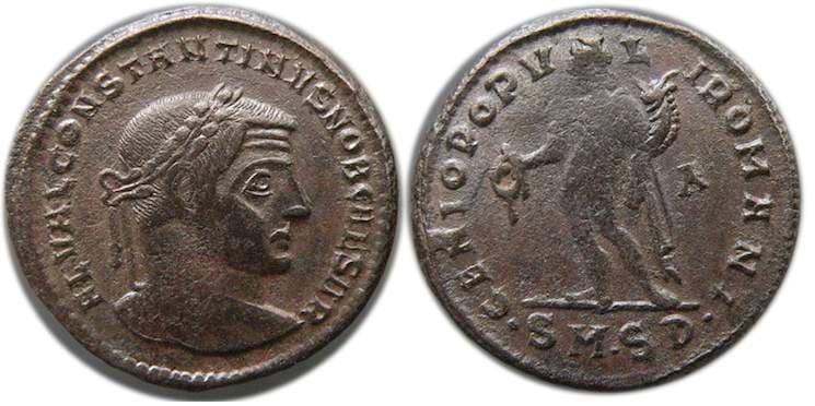 Serdica RIC VI 26 Constantine I, AE follis, Serdica
