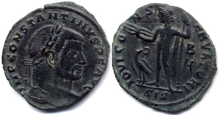 Siscia RIC VI 225c Constantine AE follis