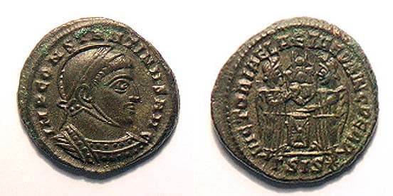 Siscia RIC VII 48 Constantine I AE follis