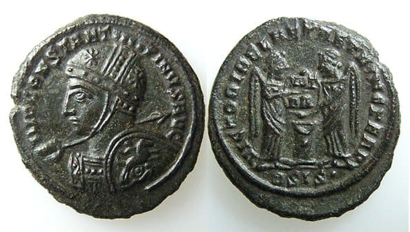 Siscia RIC VII 61, Γ Constantine AE follis