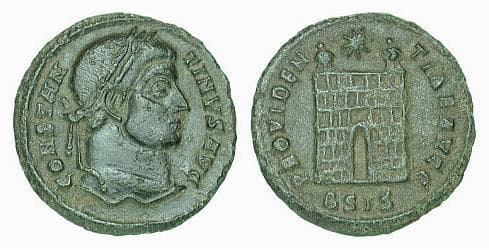 Siscia RIC VII 183 Constantine I AE Follis