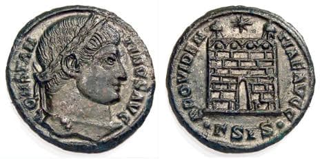 Siscia RIC VII 200 Constantine AE follis