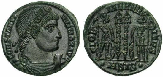 Siscia RIC VII 235 Constantine AE follis