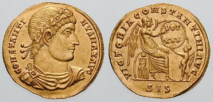 Siscia RIC VII 243 Constantine AV Solidus