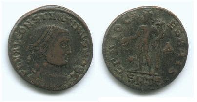 Thessalonica RIC VI 31b Constantine AE Follis