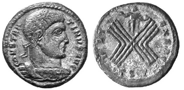 Thessalonica RIC VII 66 Constantine AE Follis