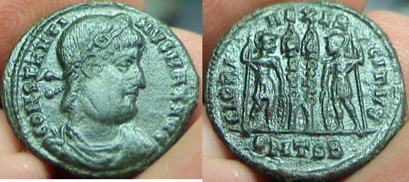 Thessalonica RIC VII 198,B Constantine I AE Follis