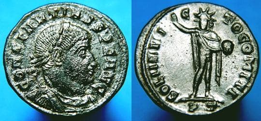 Ticinum RIC VI 132 Constantine AE Follis