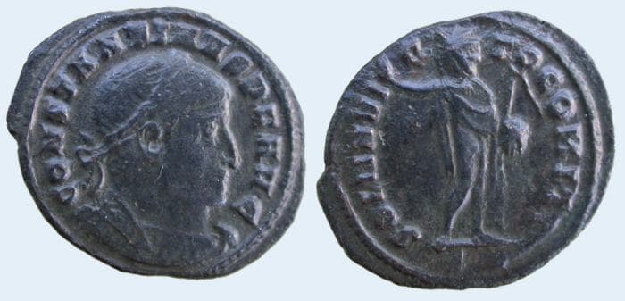 Ticinum RIC VI 135a Constantine I AE Follis