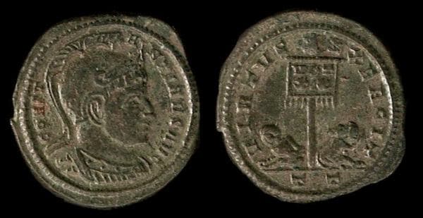 Ticinum RIC VII 114,T Constantine AE follis