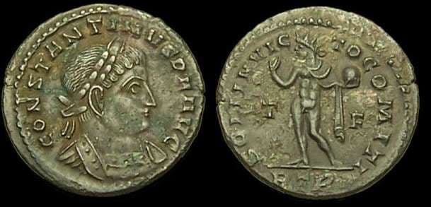 Trier RIC VII 105 Constantine AE Follis