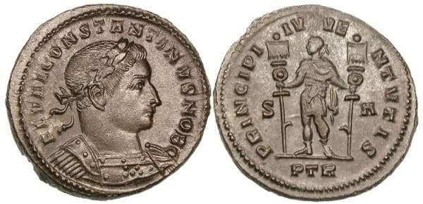 Trier RIC VI 734 Constantine AE follis