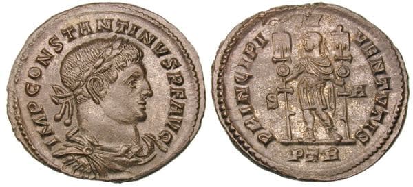 Trier RIC VI 782 Constantine AE Follis