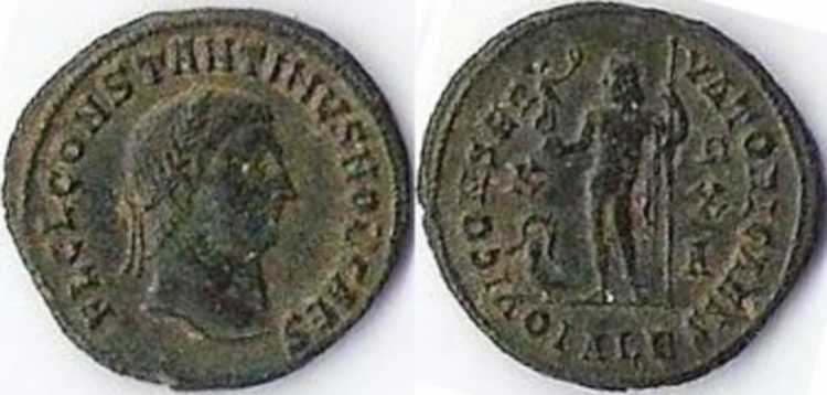 Alexandria Sear 17132, A Constantine II, AE follis of Alexandria