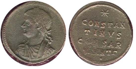 Antioch RIC VII 59, Γ Constantine II, AE follis, 18 mm