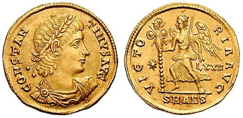 Antioch RIC VIII 6 Constantine II AV Solidus