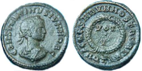 Aquileia RIC VII 75 Constantine II AE follis