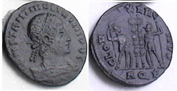 Aquileia RIC VII 119 Constantine II AE follis